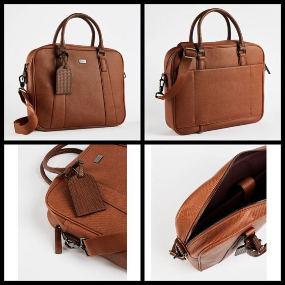 💕TED BAKER💕 Degrees Textured Laptop Briefcase - Picture 4 of 16